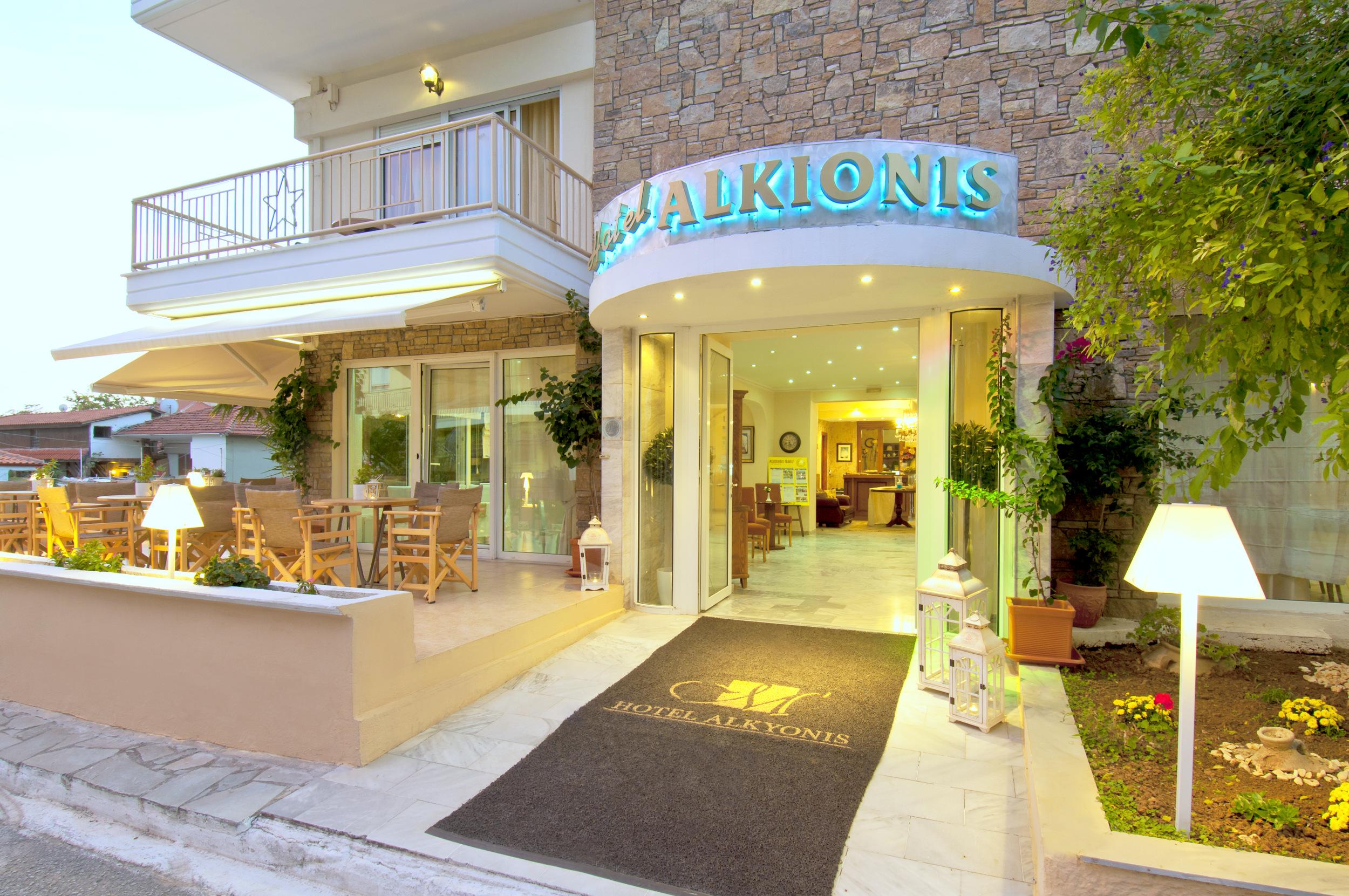 Alkyonis Hotel Nea Kallikrateia Luaran gambar