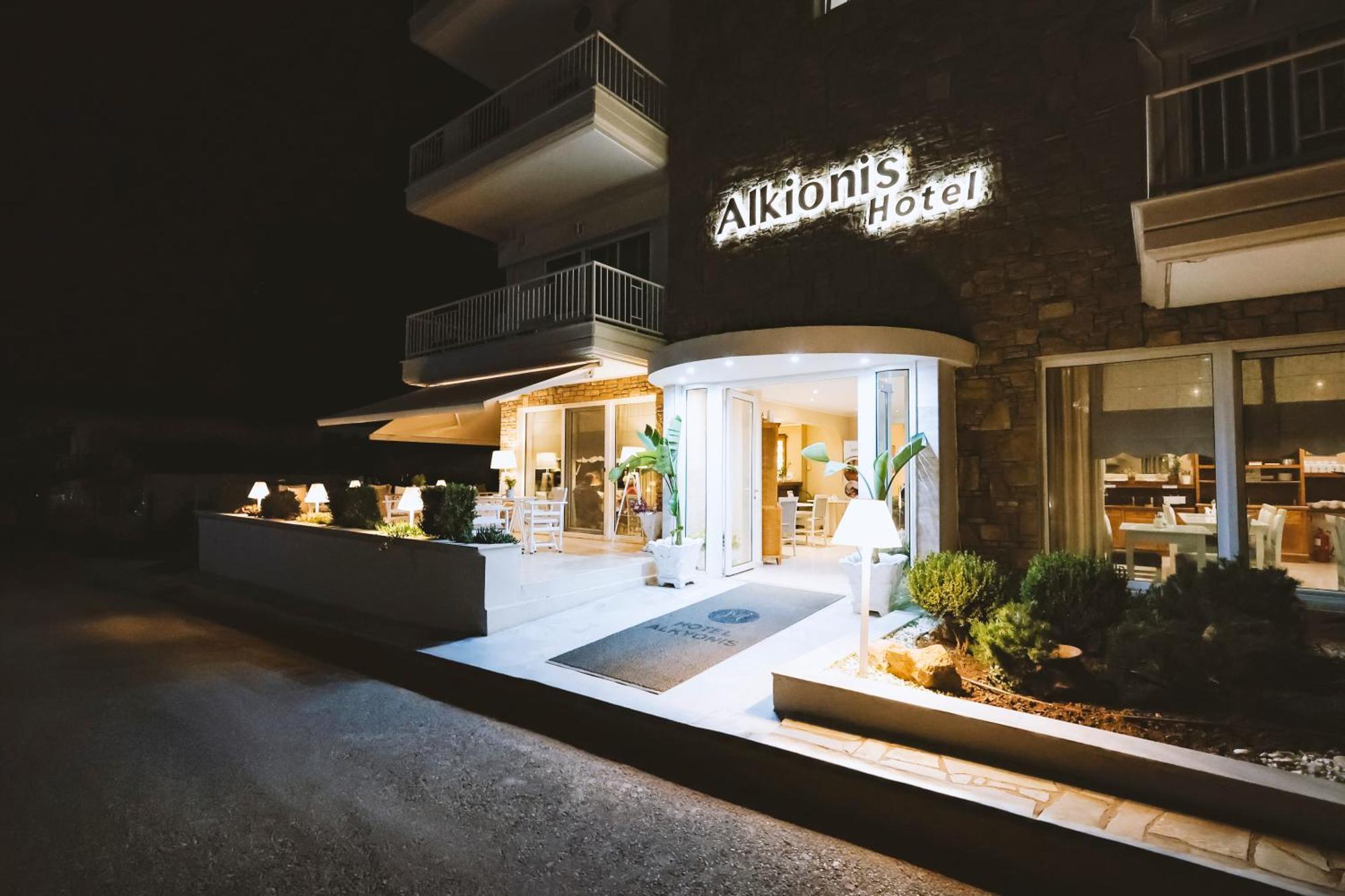 Alkyonis Hotel Nea Kallikrateia Luaran gambar