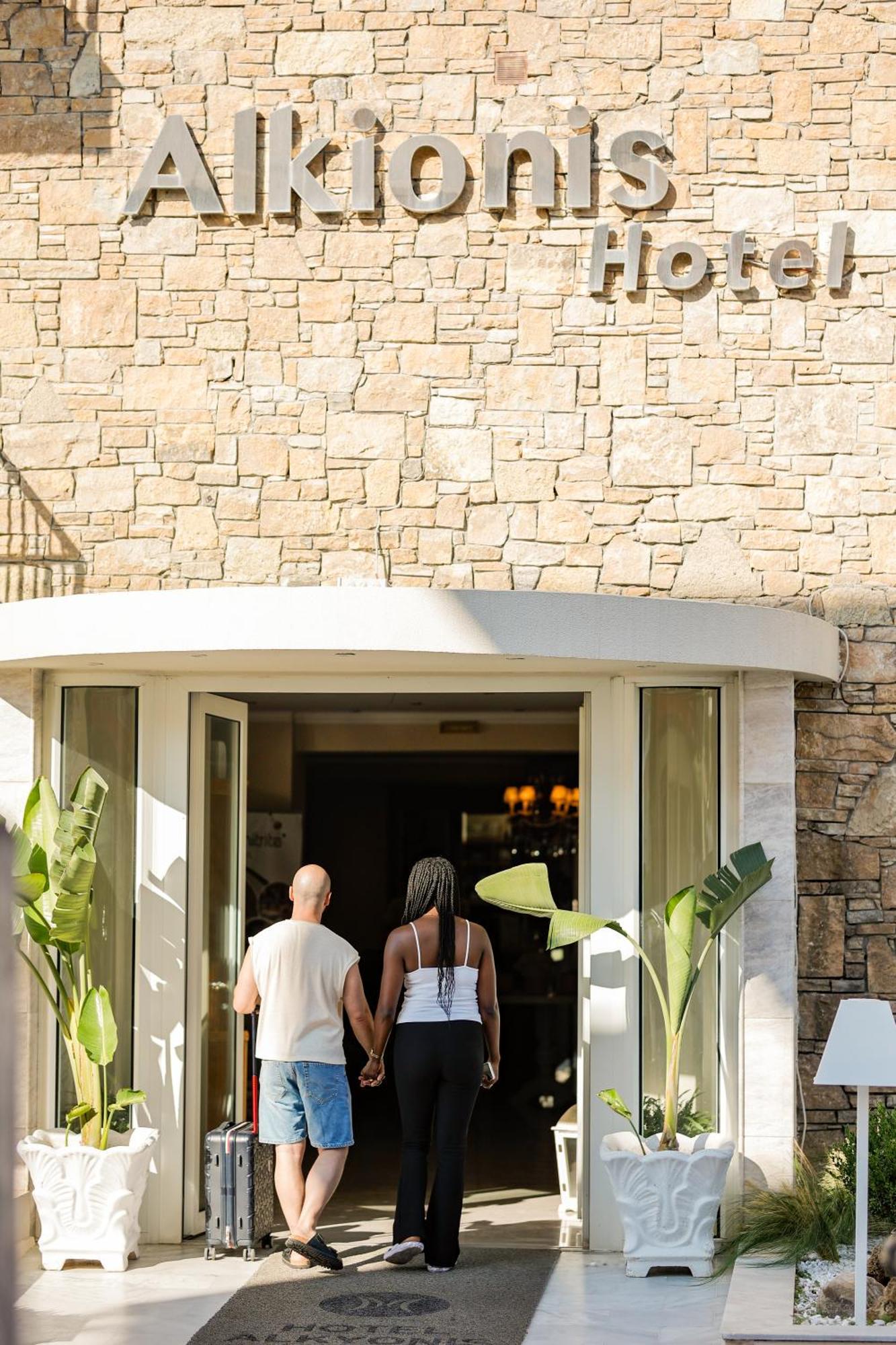 Alkyonis Hotel Nea Kallikrateia Luaran gambar